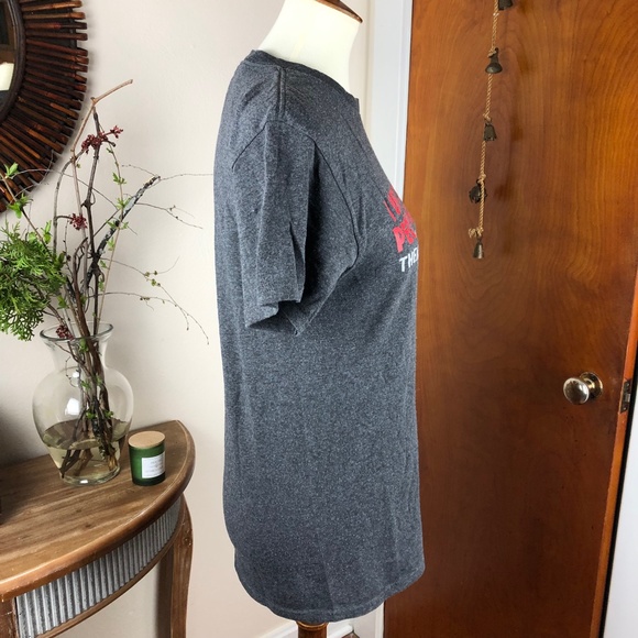 Funny Graphic Tee Gray Size Small - Picture 3 of 7